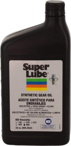 Synco Chemical - Plastic Bottle, Synthetic Gear Oil - -40°F to 450°F, 680 St Viscosity at 40° C, ISO 680 - A1 Tooling