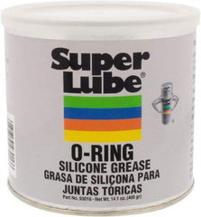 Synco Chemical - 14.1 oz Canister Silicone General Purpose Grease - Translucent White, Food Grade, 450°F Max Temp, NLGIG 2, - A1 Tooling