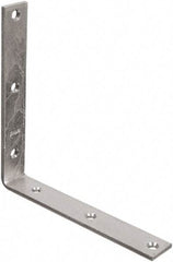 National Mfg. - 8" Long x 1-1/4" Wide, Steel, Corner Brace - Zinc Plated - A1 Tooling