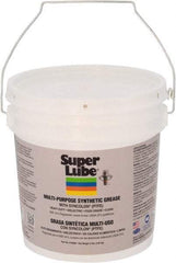 Synco Chemical - 5 Lb Pail Synthetic Lubricant w/PTFE General Purpose Grease - Translucent White, Food Grade, 450°F Max Temp, NLGIG 0, - A1 Tooling