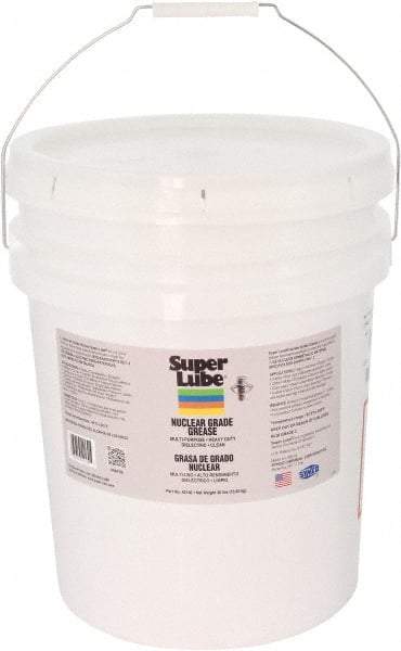 Synco Chemical - 30 Lb Pail Synthetic Lubricant General Purpose Grease - Translucent White, Environmentally Friendly, 450°F Max Temp, NLGIG 2, - A1 Tooling