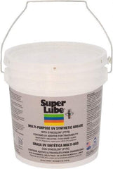 Synco Chemical - 5 Lb Pail Synthetic Lubricant w/PTFE General Purpose Grease - Translucent White, Food Grade, 450°F Max Temp, NLGIG 2, - A1 Tooling