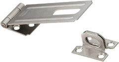 National Mfg. - 1-1/2" Wide, Safety Hasp - Stainless Steel - A1 Tooling