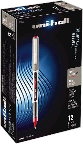 Uni-Ball - Roller Ball 0.7mm Stick Pen - Red - A1 Tooling