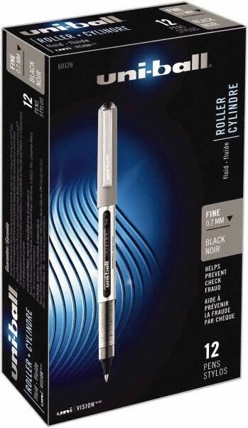 Uni-Ball - Roller Ball 0.7mm Stick Pen - Black - A1 Tooling