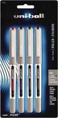 Uni-Ball - Roller Ball 0.7mm Stick Pen - Black, Red & Blue - A1 Tooling