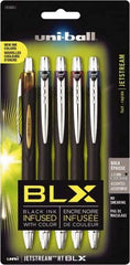 Uni-Ball - Roller Ball 1mm Retractable Pen - Blue & Black, Green & Black, Purple & Black, Brown & Black - A1 Tooling