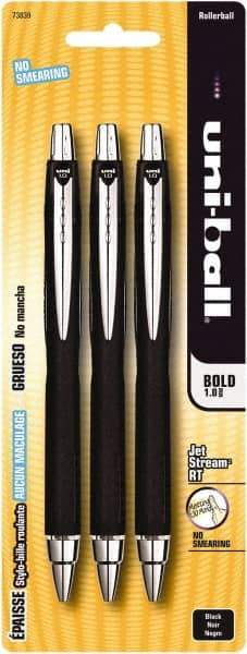 Uni-Ball - Roller Ball 1mm Retractable Pen - Black - A1 Tooling