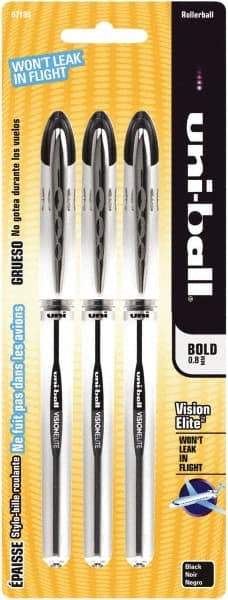 Uni-Ball - Roller Ball 0.8mm Stick Pen - Black - A1 Tooling