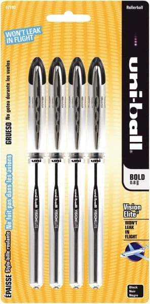 Uni-Ball - Roller Ball 0.8mm Stick Pen - Black - A1 Tooling