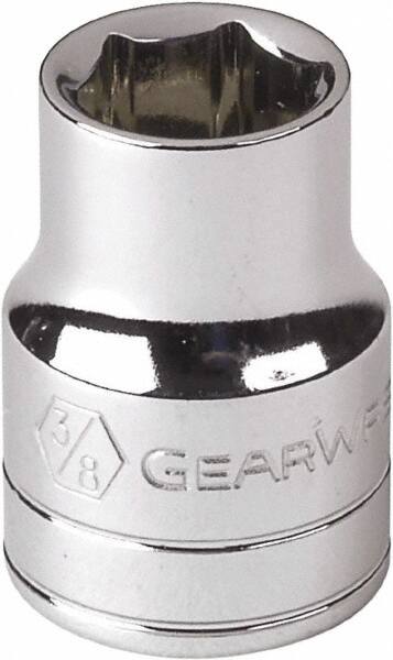 GearWrench - 1/4" Drive, Standard Hand Socket - 6 Points, Alloy Steel, Full Polish Finish - A1 Tooling