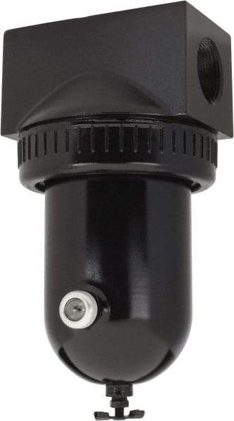 PRO-SOURCE - 425 CFM Oil/Water Condensate Separation Filter - 1-1/2" 250 psi, Manual Drain - A1 Tooling