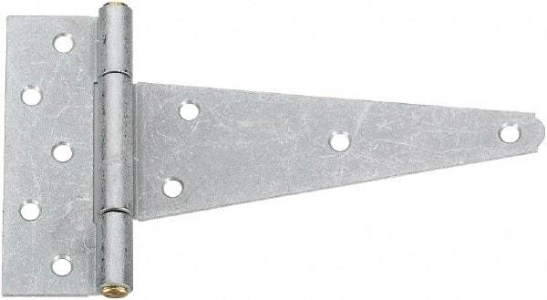 National Mfg. - 2 Piece, 5-1/2" Long, Galvanized Extra Heavy Duty - 8" Strap Length, 2-5/8" Wide Base - A1 Tooling