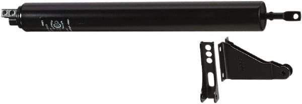 National Mfg. - 11-1/4" Closer Body Length, Storm & Screen Door Closer Manual Damper - Black Finish - A1 Tooling