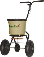 Trynex - 50 Lb Polyethylene Walk Behind Broadcast Landscape Spreader - 10" Pneumatic Wheels - A1 Tooling