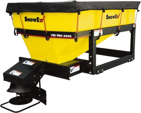 Trynex - 2,160 Lb Polyethylene Vehicle Mounted Landscape Spreader - 12 Volt - A1 Tooling