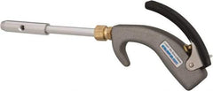 Guardair - 120 Max psi Venturi Nozzle Thumb Lever Blow Gun - 1/4 NPT, 6" Tube Length, Aluminum - A1 Tooling