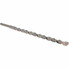 Cle-Line - 1/2" Diam, Straight Shank, Carbide-Tipped Rotary & Hammer Drill Bit - A1 Tooling