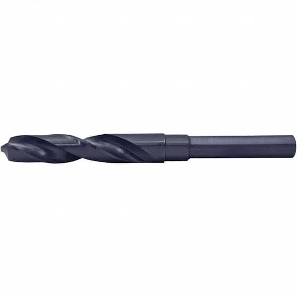 Cle-Force - 1-3/64" Drill, 118° Point, High Speed Steel Silver Deming & Reduced Shank Drill Bit - A1 Tooling