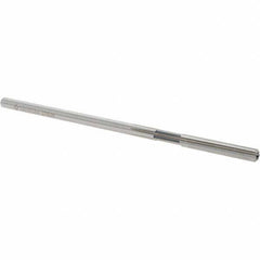 Cleveland - 5mm High Speed Steel 6 Flute Chucking Reamer - Straight Flute, Straight Shank, 31.75mm Flute Length, 127mm OAL - A1 Tooling