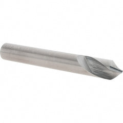 Chicago-Latrobe - 1/2" Body Diam, 90°, 3-3/4" OAL, Solid Carbide Spotting Drill - A1 Tooling