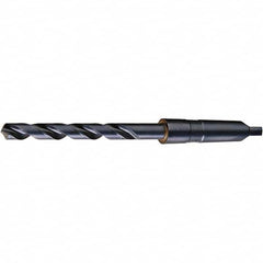 Cle-Force - 29/32", 3MT 118° Point High Speed Steel Taper Shank Drill Bit - A1 Tooling