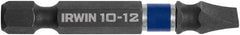 Irwin - 9/32" Slotted Screwdriver Bit - 1/4" Hex Drive, 2" OAL - A1 Tooling