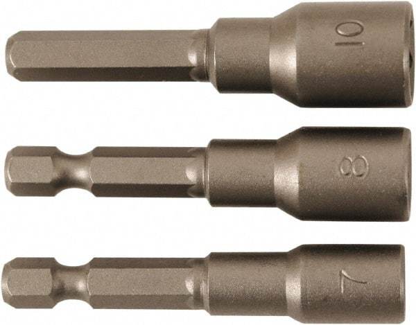 Wiha - 1/4" Drive, Nut Setter Screwdriver Bit - 55mm OAL - A1 Tooling