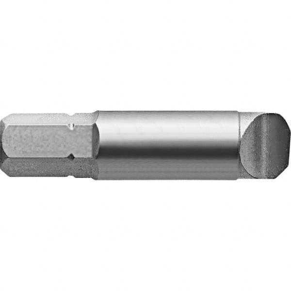 Apex - Slotted Screwdriver Bits Reversible: NonReversible Blade Width (Decimal Inch): 0.295 - A1 Tooling