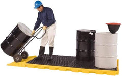 UltraTech - 75 Gal Sump, 12,000 Lb Capacity, 8 Drum, Polyethylene Spill Deck or Pallet - 98" Long x 54" Wide x 6" High, Low Profile, 2 x 4 Drum Configuration - A1 Tooling