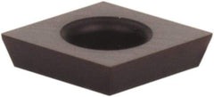 Kennametal - CDHB1.20.60.1 Grade KCU25 Carbide Turning Insert - AlTiN Finish, 80° Diamond, 5/32" Inscr Circle, 0.04 Thick, 0.002" Corner Radius - A1 Tooling