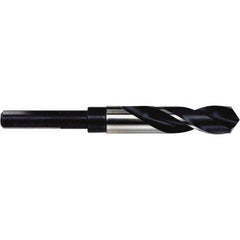 Irwin - 1-3/32" Drill, 118° Point, High Speed Steel Silver Deming & Reduced Shank Drill Bit - A1 Tooling