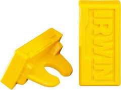 Irwin - Level Replacement End Cap Mount - Yellow, Use with 2500 & 2550 Series Levels - A1 Tooling