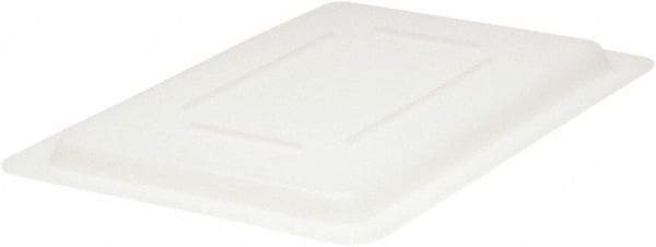 Rubbermaid - 18" Long x 12" Wide, Rectangular Polyethylene Lid - Snap-On, Use with FG350400, FG350700, FG350900 - A1 Tooling