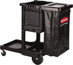 Rubbermaid - Aluminum & Structural Web Plastic Janitor Cart - 552mm Width, 1,168.4mm Long - A1 Tooling