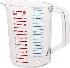 Rubbermaid - 1 Quart Polycarbonate Measuring Cup - 50 ml Graduation - A1 Tooling