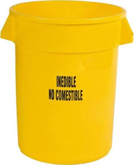 Rubbermaid - Round, Yellow Food Storage Container - 27.3" High x 22" Wide - A1 Tooling