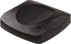 Rubbermaid - Square Lid for Use with 23 Gal Square Trash Cans - Gray, For Untouchable Trash Cans - A1 Tooling