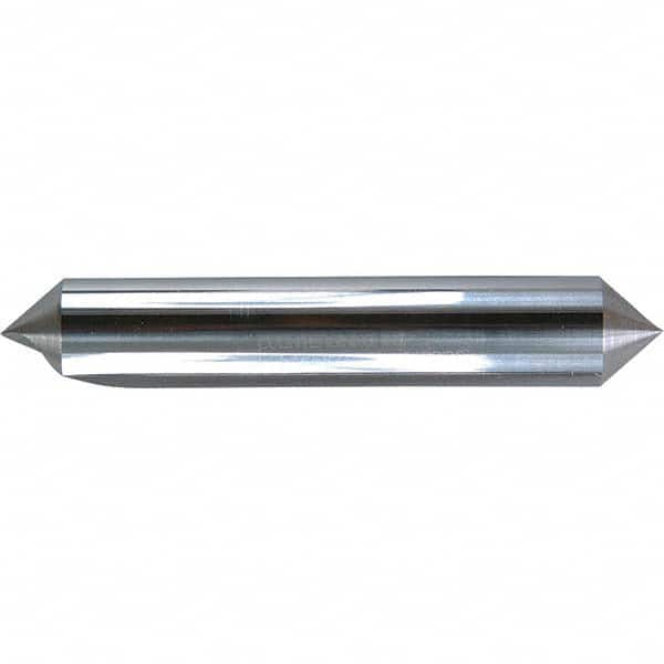 Melin Tool - 1/2" Head Diam, 1/2" Shank Diam, 1 Flute 60° Solid Carbide Countersink - A1 Tooling