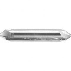 Melin Tool - 5/8" Head Diam, 5/8" Shank Diam, 4 Flute 82° Solid Carbide Countersink - A1 Tooling