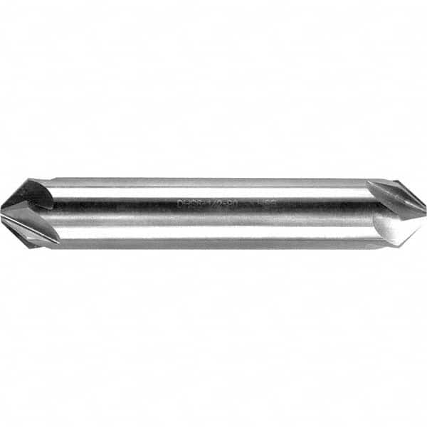 Melin Tool - 5/16" Head Diam, 5/16" Shank Diam, 6 Flute 82° High Speed Steel Countersink - A1 Tooling