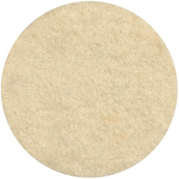 WALTER Surface Technologies - 2" Diam, Unmounted Buffing Wheel - Quick Change Felt Disc - A1 Tooling