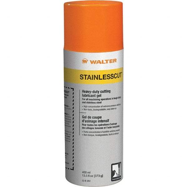 WALTER Surface Technologies - StainlessCut, 11 oz Aerosol Cutting Fluid - Aerosol, For Broaching, Drilling, Milling, Reaming, Sawing, Turning - A1 Tooling