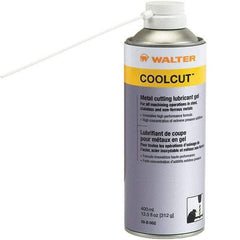 WALTER Surface Technologies - CoolCut, 11 oz Aerosol Cutting Fluid - Gel, For Broaching, Drilling, Milling, Reaming, Sawing, Shearing, Tapping - A1 Tooling