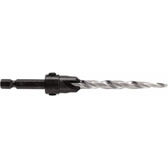 Irwin - Adjustable-Depth Drill Countersinks Cutter Head Diameter (Inch): 1/2 Drill Size Compatibility (Decimal Inch): 0.2500 - A1 Tooling