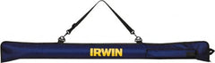 Irwin - 78" Long, Level Soft Case Mount - Blue, Use with Utility Levels - A1 Tooling