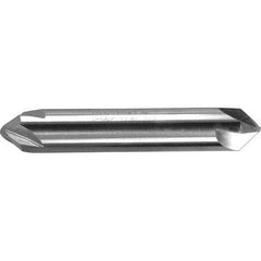 Melin Tool - 3/4" Head Diam, 3/4" Shank Diam, 4 Flute 60° High Speed Steel Countersink - A1 Tooling