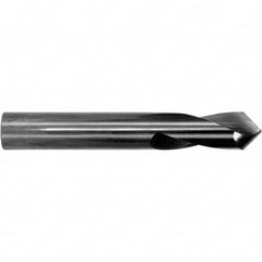 Melin Tool - 3/16" Body Diam, 60°, 2" OAL, Solid Carbide Spotting Drill - A1 Tooling