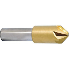 Melin Tool - 5/8" Head Diam, 3/8" Shank Diam, 6 Flute 110° Cobalt Countersink - A1 Tooling