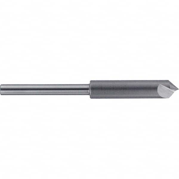 Melin Tool - 5/8" Head Diam, 3/8" Shank Diam, 1 Flute 82° High Speed Steel Countersink - A1 Tooling